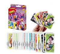 1 Set Carte da gioco a tema caccia alle streghe, gioco da tavolo, carte casual, intrattenimento UNO, carte da gioco, gioco di puzzle per il tempo libero, regalo di Capodanno, regalo di San Valentino, 