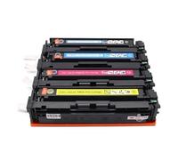 1 set cartuccia toner CF400A CF401A CF402A CF403A 201A, compatibile for HP, for Color LaserJet Pro M252dn M252n M277dw M277n M274n