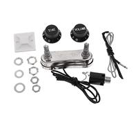 1 set chitarra acustica Pickup Piezo passivo preamplificatore con manopole