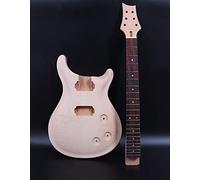 1 set chitarra kit Incompiuto Collo Della Chitarra Corpo 22fret 22 "Dot intarsio set in DIY Chitarra palissandro tastiera (64,8 cm)