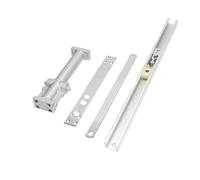 1 Set chiudiporta automatico nascosto invisibile sistema tampone idraulico domestico regolabile adatto for peso 40-65 kg