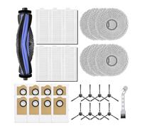 1 set, compatibile for LEFANT, for M3 for Gen2 for Gen1 Robot Aspirapolvere Principale Spazzola laterale Filtro Mop Panno Kit Sostituisce le parti(B)