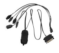 1 Set Controller Rgb con Adattatore e Facile Installare Sincronizzazione Luce per Pc Controller Multi Canale per Illuminazione LED Addressable