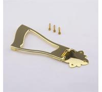 1 set cordiera trapezio a ponte per chitarra per chitarra archtop a corpo cavo(Gold)