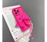 1 Set Cornice a Scalinata Dopamina, Fiocco + 3 Braccialetti a Forma di Cuore, Custodia Protettiva per Telefono in Silicone Morbido a Cartone Animato Antiurto Compatibile con Apple 12/13 Pro Max, Galax