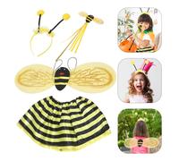 1 set costume da ape per bambine: completo da ape con , e