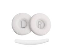 1 Set Cuscinetti Auricolari+Archetto di Ricambio per Tune 600 T450 T450BT T500BT, Cuffia in Spugna Orecchio Pad Pad Archetto, Accessori per la Riparazione Delle Cuffie (Bianco)