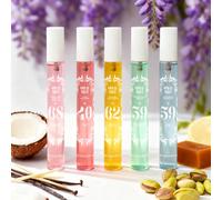 1 set da 10/5/1 pezzi, 10ml Confezione regalo di profumo brasiliano, contenente note di prugna, vaniglia, legno, sandalo, violetta, pistacchio, caramello salato, gelsomino e altro, rilasciando un eleg