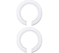 1 set da 2 pezzi E27 a E14 anello convertitore per paralume, anello convertitore di dimensione del paralume, ideale per Abat-Jour