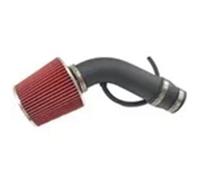 1 set da 3" di tubo di aspirazione dell'aria fredda, kit di induzione, sistema di tubi flessibili Power Flow(Red)