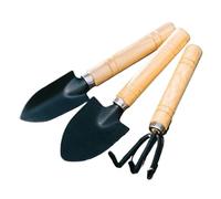 1 set da tre pezzi di attrezzi for la coltivazione dei fiori e for scavare il terreno, pala for piantare, piccole forniture giardino