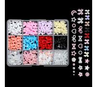 1 Set Decorazioni Per Chiodi Farfalle Decorazioni In Resin