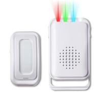 1 set del sensore della porta, campana del rilevatore di movimento per avviso di ingresso del business store, indicatori a LED wireless e vibrazione Benventu
