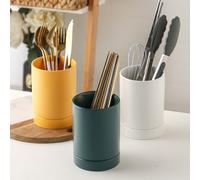 1 set del supporto per bacchette in ceramica multiuso multiuso utensile caddy