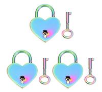 1 Set delicato coppia Wishing Block Semplice colore Love Block Plating Wishing