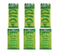 1 set di 36 pezzi puntelli barba partito irlandese St. Patrick Day baffi