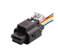 1 set di 4 pin 1801823-1 connettore cavo telecamera posteriore auto connettore cablaggio femmina adatto for 2236398-1 13422(1 Pc)
