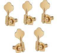 1 Set Di 5 Pezzi Di Accordatori Per Basso A 5 Corde Aperti In Oro Meccaniche Parti Di Strumenti Musicali Set di accordatura per chitarra