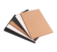 1 set di 6 buste Retro Memo Cards Biglietto d'auguri vuoto Kraft fai da te per