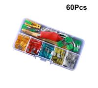 1 set di 60PCS 5-30A Fusibile a lama per auto Fusibili di ricambio per