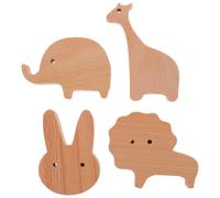 1 set di abiti da asciugamano a forma di animali ganci da parete ganci per