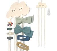 1 set di accessori da appendere a forma di nuvola, accessori per capelli, porta accessori, decorazione per la casa