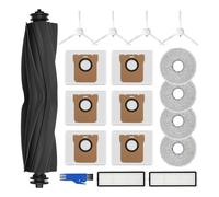 1 Set Di Accessori Di Ricambio For Aspirapolvere Robot, Compatibile Con Dreame, L10S Ultra / L10 Ultra, Sacchetti For La Polvere, Panno For Scopa, Spazzole Laterali Principali