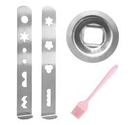 1 set di accessori per bread, 1 pennello per olio, accessori per la produzione di biscotti e pasticceria, tritacarne in acciaio inox, utensile da cucina multifunzione