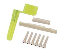 1 Set Di Accessori Per Chitarra Con Dado Per Chitarra Con Avvolgitore Per Corde Per Chitarra Con Intaglio Guitar Nut Set