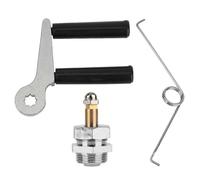 1 set di accessori per ferro da stiro a vapore con valvola dell'aria tipo quadrante