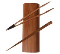 1 set di accessori per la cerimonia del tè, clip da tè, ago da tè, cucchiaino