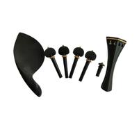 1 Set Di Accessori Per Violino Incluso Cordiera Perno Per Corde Mentoniera Tutti I 4/4(2)