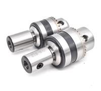 1 set di adattatori 5 6 8 10 12 mm B10 B12 B16 B18 Mandrino for trapano a chiave for impieghi leggeri 1,5-13 mm 1-10 mm 1-16 mm Attacco conico for macchina CNC Foratura(8MM-B12(1.5-10MM))