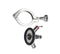 1 set di adattatori for fusti commerciali - testa di spillatura con blocco a sfera for Tri-Clover da 2 pollici con valvola di sicurezza for la produzione di birra