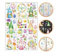 1 Set di adesivi a tema pasquale Finestra si aggrappa adorabili decori per le