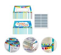 1 set di adesivi graffiati creativi graffi graffi a sorpresa cartoline di