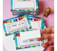 1 set di adesivi graffiati creativi graffi graffi a sorpresa cartoline di