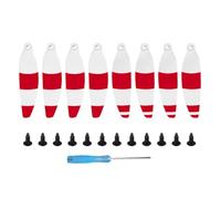 1 set di aerei di riduzione del rumore blade elica punta dell'ala per droni quadcopter droni di ricambio