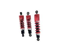 1 set di ammortizzatori anteriori e posteriori for impieghi gravosi con molle rosse, compatibili con modelli universali 90 110 2007-2019