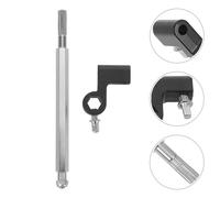 1 set di aste di fissaggio per martelli per tamburi in metallo con clip di