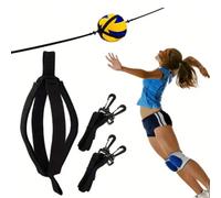 1 Set di attrezzatura per l'allenamento della pallavolo, assistente per l'allenamento della pallavolo, facile da imparare per lanciare, impostare e colpire, migliorare il servizio, il salto, la veloci