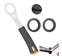 1 set di attrezzi per cuscinetti a pedale Shimano a risparmio energetico | Include 2 adattatori e 1 strumento per coprimanovella, in acciaio, compatibile con BB9000, BBR60, portatile e facile da usare