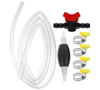 1 set di auto per trasferimento di carburante pompa sifone pompa a mano benzina