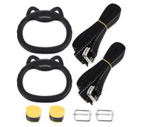 1 Set di bambini anelli al coperto per attrezzature per il fitness pull-up