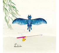 1 set di bambini Vivid Dragon Bat Snake facile da volare Phoenix aquiloni per bambini all'aperto Beach Park Principiante Mini Canna da Pesca aquilone