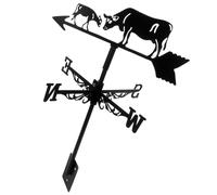 1 set di banderuola in ferro per decorazioni da giardino, banderuola per