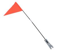 1 set di bandierine di sicurezza per bici per bambini con asta in fibra di