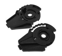 1 set di base per visiera per casco da moto: piastra di ricambio per meccanismo