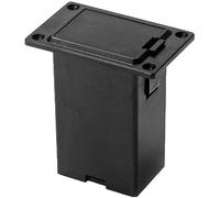 1 set di batteria per pickup per chitarra, custodia per batteria per chitarra acustica, parti di ricambio per accessori EQ Bass, cover per pickup installata su chitarra e basso con scatola batteria da