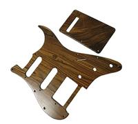 1 set di battipenna per chitarra in legno massello SSH a 11 fori con piastra posteriore per chitarra stile for For ST Professionale Battipenna per Chitarra Elettrica (Color : 20)